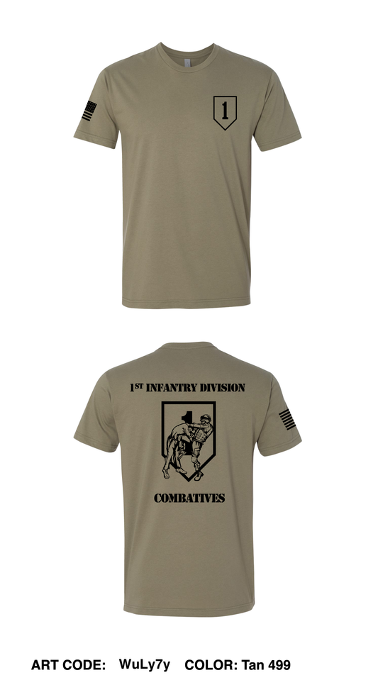 1ID Combatives Comfort Unisex Cotton SS Tee - WuLy7y
