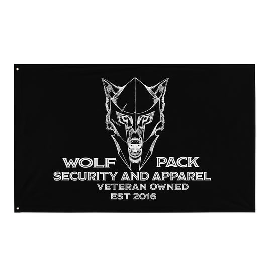 Wolf Pack Security and Apparel, LLC Store 1 Rugged 3'x5' Wall Flag - hgpZN9