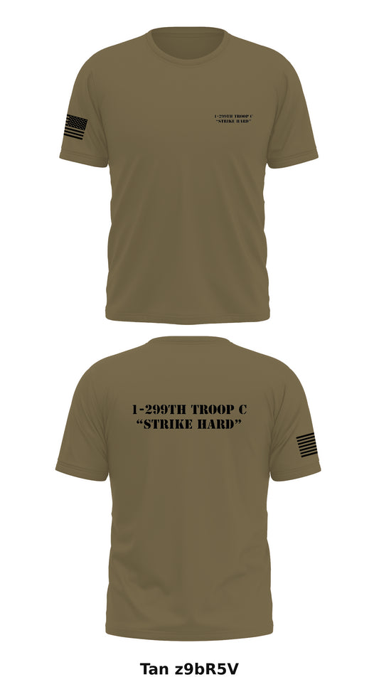 1-299th Troop C Store 1 Core Men's SS Performance Tee - z9bR5V