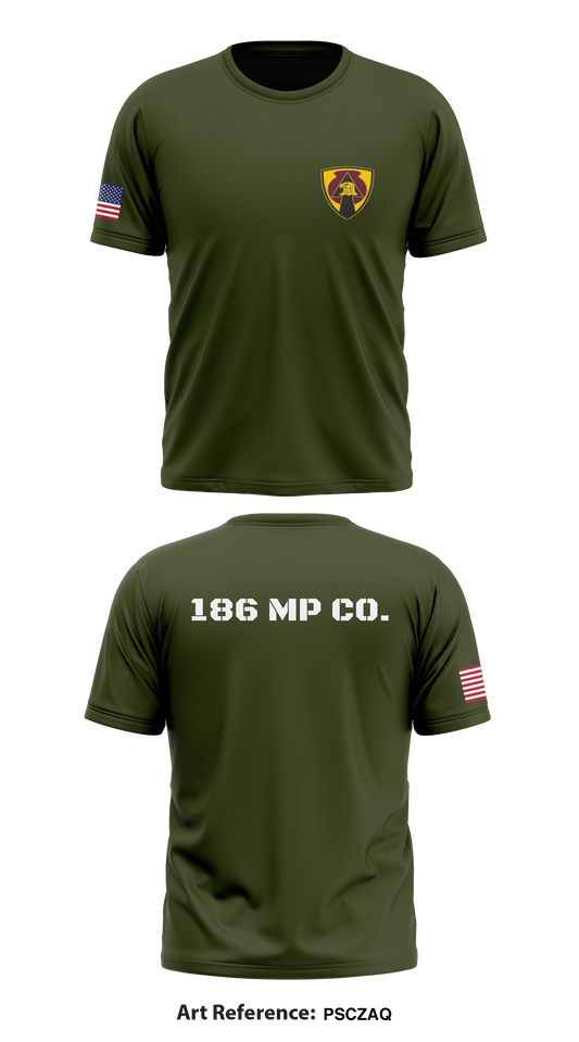 186 military police company Store 1 Core Men's SS Performance Tee - psCzaQ