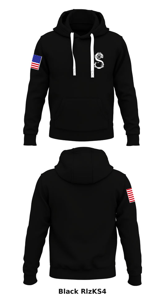 1st Space BN Store 1  Core Men's Hooded Performance Sweatshirt - RlzKS4