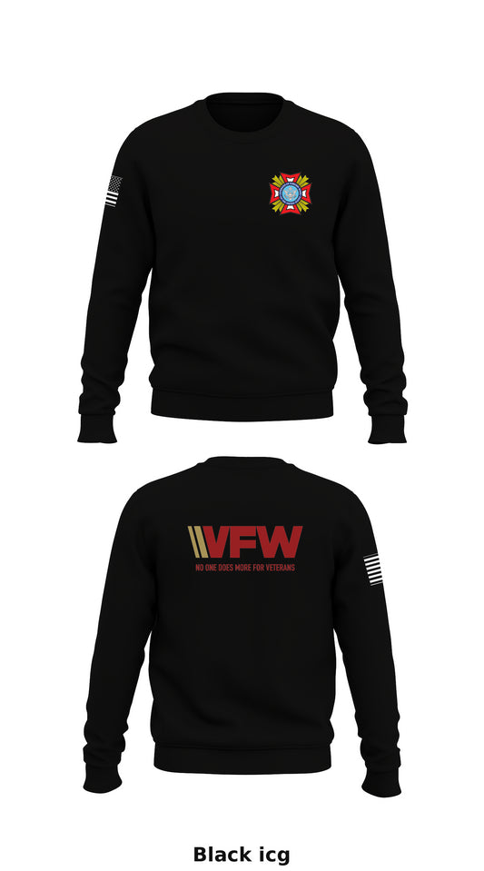 VFW Post 5897 Store 1 Core Men's Crewneck Performance Sweatshirt - icg