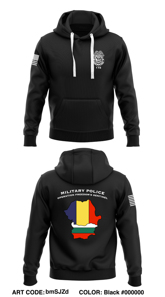 172ND Law Enforcement Detachment  Store 1  Core Men's Hooded Performance Sweatshirt - bmSJZd