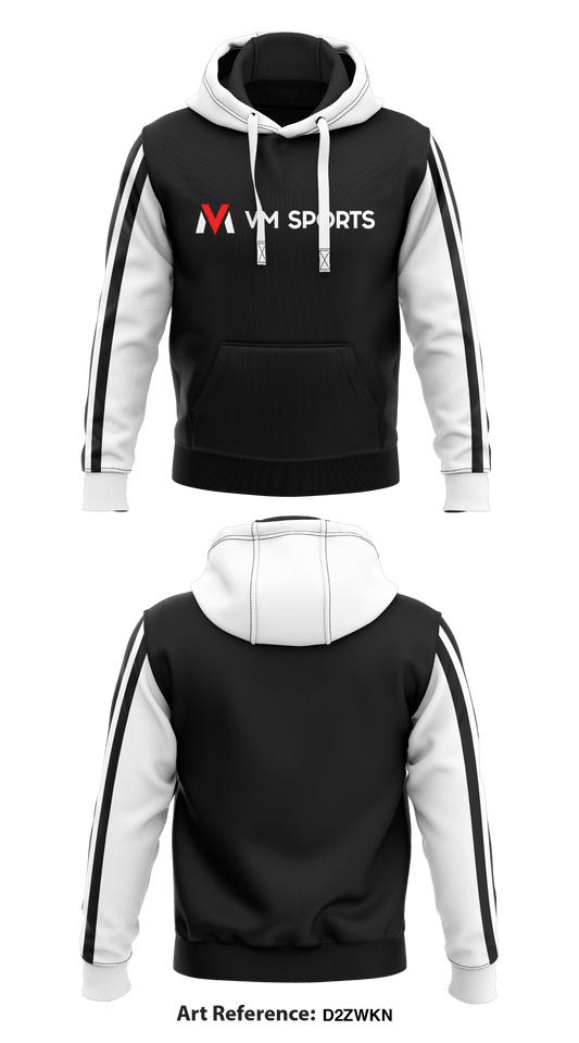 VM Sports Store 1  Core Men's Hooded Performance Sweatshirt - D2ZwkN