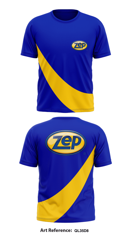 Zep, Inc. Store 1 Core Men's SS Performance Tee - QL35D8