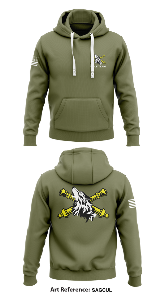 Wolf Team, OPS GRP, NTC Store 1  Core Men's Hooded Performance Sweatshirt - saGCUL