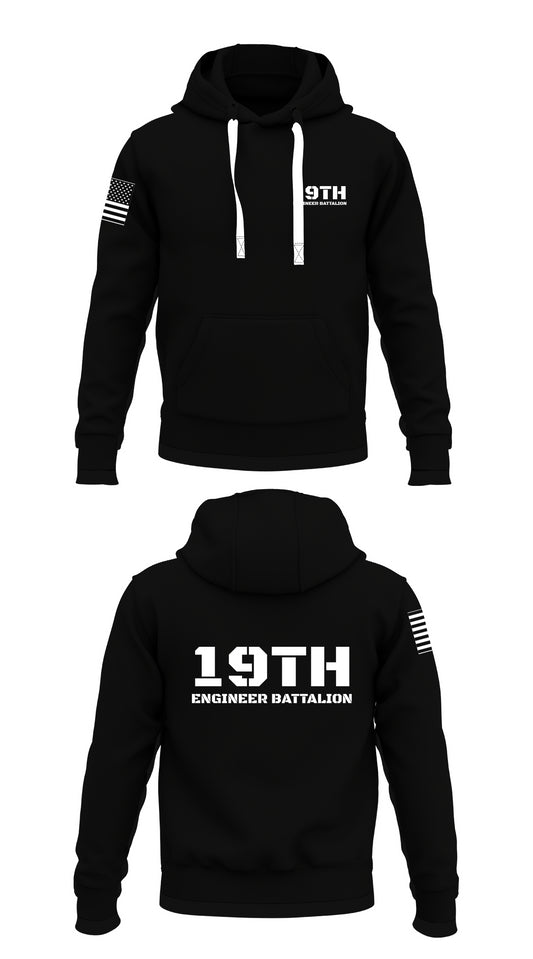 19th Engineer Battalion Store 1  Core Men's Hooded Performance Sweatshirt - 84912574480
