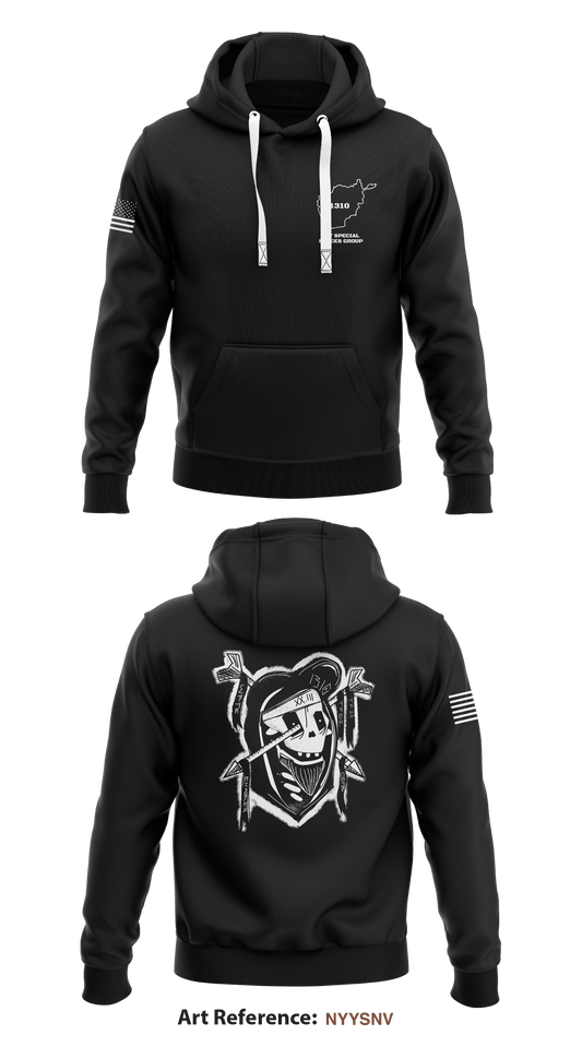 1st Special Forces Group Store 1  Core Men's Hooded Performance Sweatshirt - nyYsNV