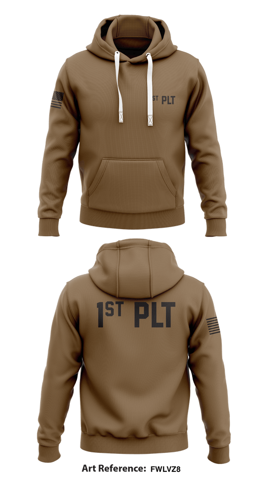 1st PLT Store 2 Core Men's Hooded Performance Sweatshirt - FwLvZ8