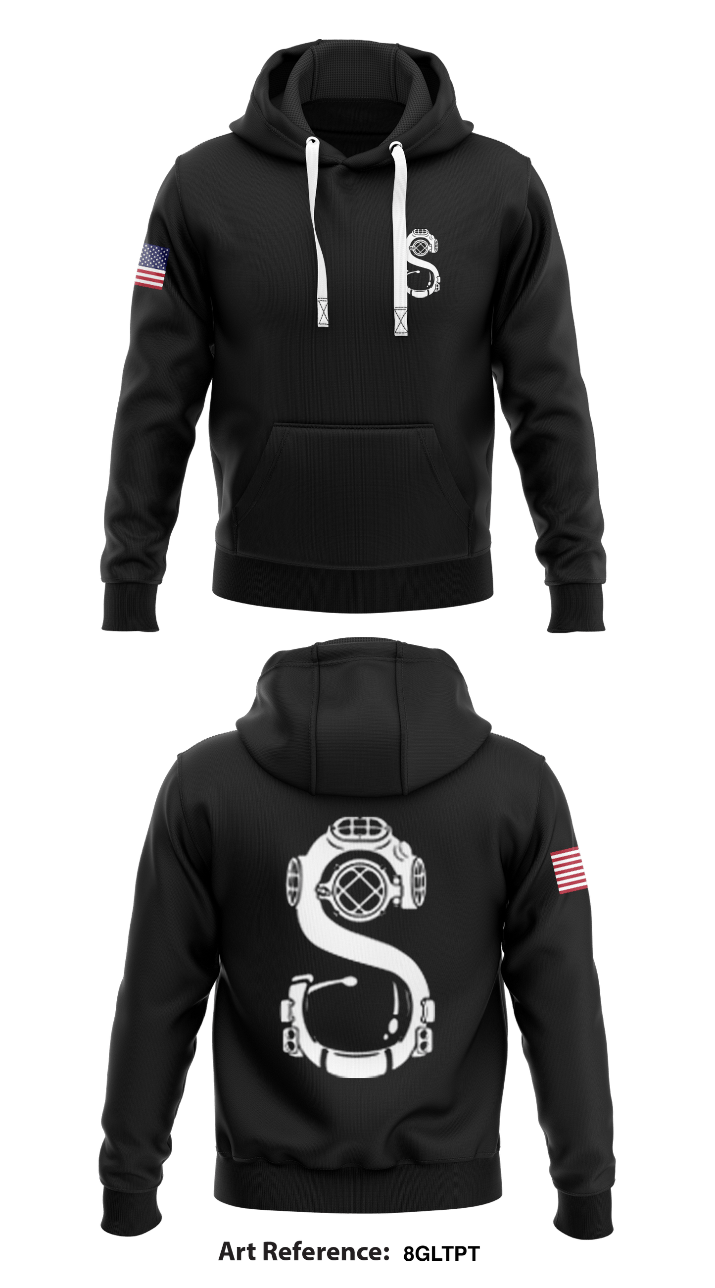 1st Space BN Store 1  Core Men's Hooded Performance Sweatshirt - 8GLtPT