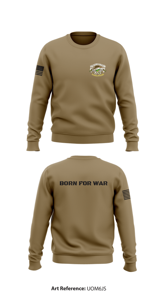 23D Military Police Company Store 2 Core Men's Crewneck Performance Sweatshirt - UoM6Js