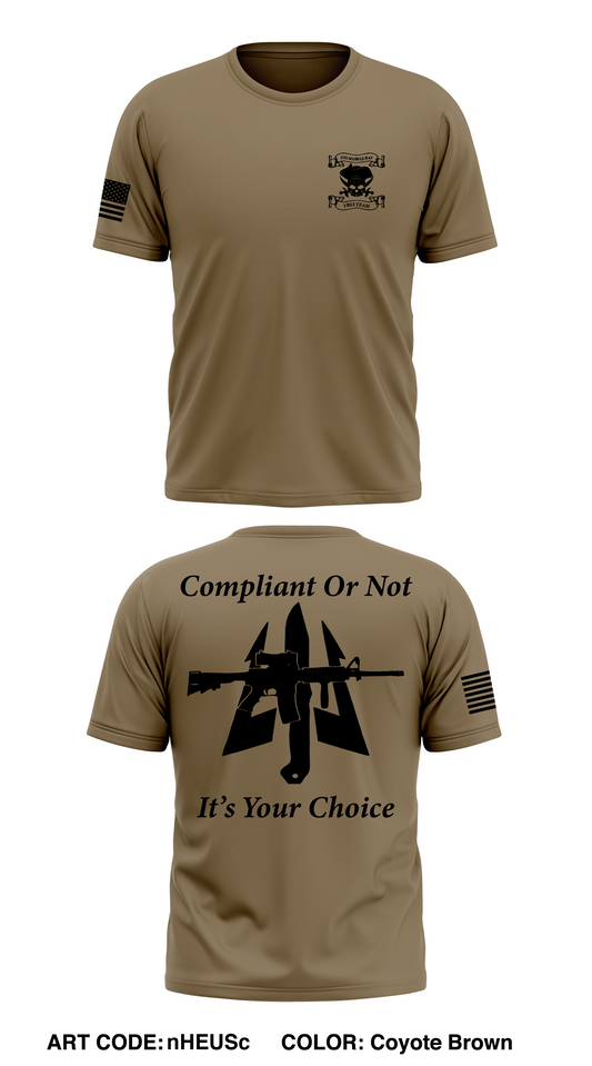 Visit board search and seizure (vbss) Store 1 Core Men's SS Performance Tee - nHEUSc