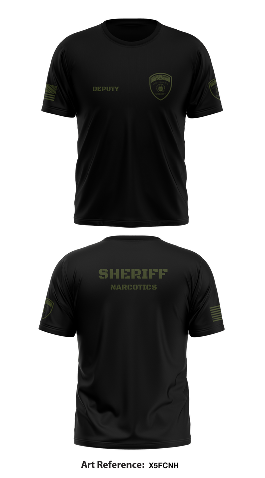 Webster County MS. K-9/Narcotics Unit Store 1 Core Men's SS Performance Tee - x5fCnh