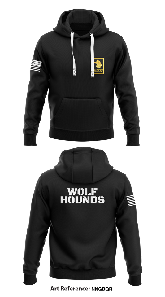 Wolf hounds  Store 1  Core Men's Hooded Performance Sweatshirt - nngbqr